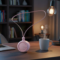 Portable and Foldable Hanging Neck Fan 3-in-1 Design Hands-Unrestricted Necklace Fan Multi-Use Long Battery Life for Outdoor, Travel, Office