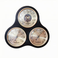 Pressure Meter Thermometer Hygrometer Decorative Wall Hanging Climate Display Easy to Clean Analog Gauge Plaque