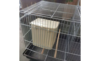 Small Parrot Breeding Nest Hangable Parrot Nesting Enclosure Ventilated Design Bird Breeding Box for Aviary
