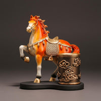 Horse Pen Holder Long-Lasting Horse Desk Organizer Easy to Clean for Study