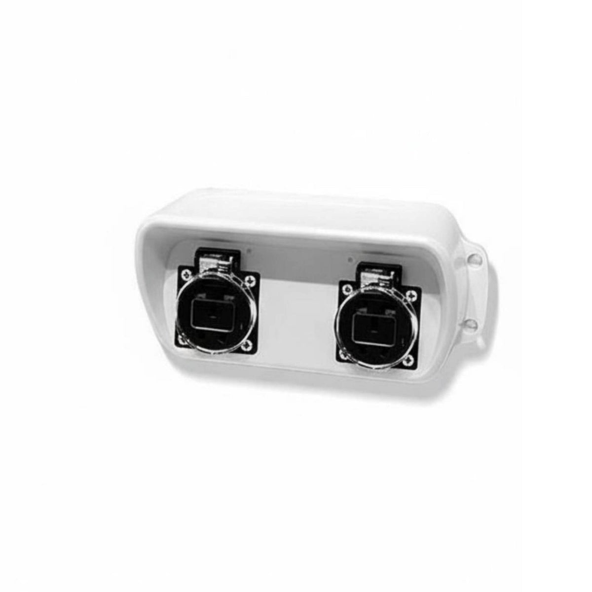 Two-Socket-Port Charging Station Shell Dustproof Two-Socket Socket Charger Enclosure Electric Scooter Charger Box Easy