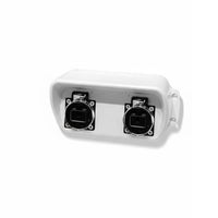 Two-Socket-Port Charging Station Shell Dustproof Two-Socket Socket Charger Enclosure Electric Scooter Charger Box Easy