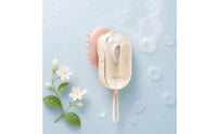 Compact Foaming Shampoo Brush Portable Head Massager Brush Lightweight Electric Scalp Massager Ergonomic for Shower