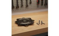 Rotating Chair Plate 360 Degree Rotation Ball Bearing Turntable Low Noise Rotating Tray Bearing for Home Improvers