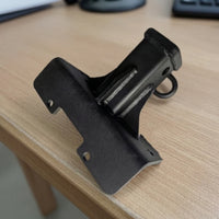 Mounting Base with Loop Heavy Duty Hardware Matte for Rough Terrain Drivers