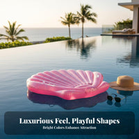 Novelty Water Pool Enjoyment Designs Inflatable Pool Lounger Bright Colors Water Vehicle Water Lounger for Adults, Kids, Vacation, Beach, Lake