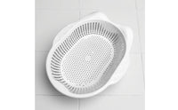 Breathable Lattice Feline Bed Oval Shape Feline Head Bed Washable PP Plastic for Sleeping, Resting