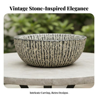 Chinese Design Garden Bench Rustic Charm Tranquil Style for Yard