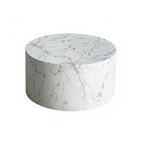 Modern Design Cylinder Display Stand Sturdy Construction Round Pedestal Stand Easy to Clean Cylindrical Display Pedestal Elegant Finish for Live Broadcasting, Photo Photography