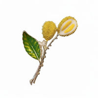 Oversized Alloy Hair Jaw Long-Lasting Alloy Updo Hair Holder Fruit Shaped Grip Fastener Warm-Weather Look Stylish Accessory