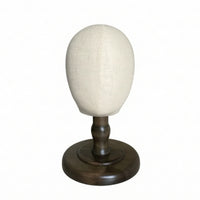 Cloth Covered Mannequin Head with Stand Hat Display Holder Lightweight for Hair Stylists