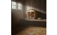 Wall-Mounted Poultry Nest Long-Lasting Wood Construction Wall-Mounted Chicken