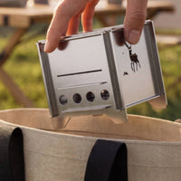 Detachable Camping Heater Cooker Compact Size Mini Portable Cooker Easy to Assemble Outdoor Gear for Campers