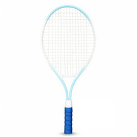 Junior Tennis Racquet Comfortable Aluminum Tennis Racquet Sports Equipment Cushioned Vibration-Dampening for Children