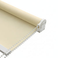 Roller Blind with Chain Control Half-Blackout Roller Blind Window Treatment Light Filtering Sun Blocking for Office, Kitchen