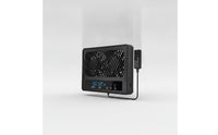 Reptile Enclosure Cooler with Monitor Digital Ventilator Compact for Vivarium