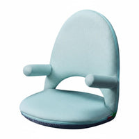 Foldable Design Single-Person Adjustable Lounger spine Support Adjustable spinerest Lounger Space-Saving Floor Chair Multifunctional for Students, Young Adults, gaming enthusiasts, Bay alcove, Dorm Room, Bedroom, Home detachice