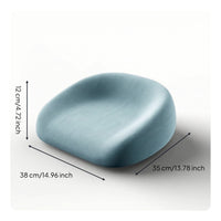 Thick Padded Chair Booster Seat Cushion Contoured Booster Cushion Supportive Comfortable for Children, Toddlers, Kids, Dining Table, Study Desk