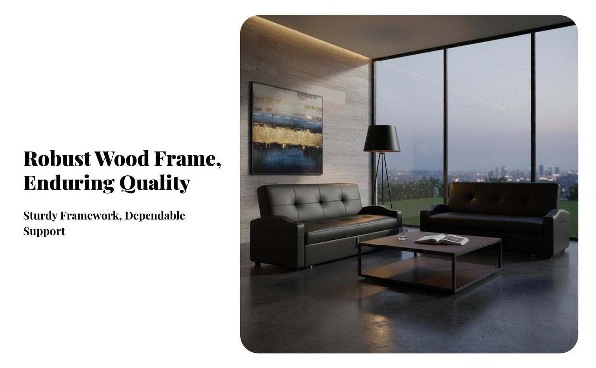 Multi-Functional Pull-extendable Storage Sofa Bed 3-Seater transformable Couch Space-Saving Living Room Furniture long-lasting Frame for Apartment Dwellers, Homeowners, Families, Office, Small Spaces