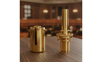 Embouchure Piece Pressure Reducer Wear-Resistant Trumpet Pressure Reducing Control Mechanism Tone Improvement Trumpet Embouchure Piece for Beginners