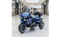 Twin-driveDrive Kids Electric Motorcycle Sporty Electric Kids Motorcycle Stable Rideable Toy with Backrest Safe for Toddlers, Backyard, Playroom