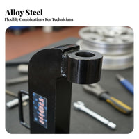 Shoe Pin Remover Wide Compatibility Truck Brake Anchor Pin Press On-Vehicle Service Pneumatic Ball Joint Puller for Mechanics, Garage