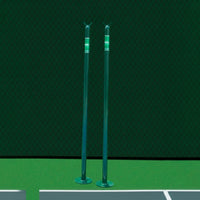 2 Pieces Tennis Single Sticks Lightweight Tennis Single Sticks Post for Outdoor Courts
