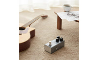 Metal Housing Guitar Compressor Pedal Sustain Control Compressor Pedal Transparent Tone Compression Stompbox Dynamic Smoothing for Stage, Studio, Rehearsal
