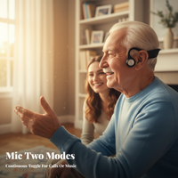Open-Ear Wireless Bluetooth Headphones Waterproof Hiking