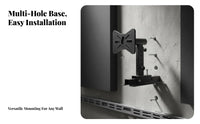 High Load Capacity Professional Speaker Wall Mount Solid Steel Construction Wall Mount Speaker Bracket Tilt and Swivel Easy Installation for DJs, Professionals, KTV, Stage, Studio, Home Theater