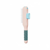 Detangles Knots Cat Deshedding Brush Removes Loose Hair Self-Cleaning Pet Comb for Cats, Dogs