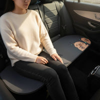 Universal Fit Capybara Car Seat Cushion Soft and Comfortable Cute Capybara Seat Mat Stylish Decor Vehicle Decoration Easy Installation for Women