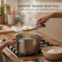 Stainless Steel Dough Press Tool Set for Geda Soup and Pasta