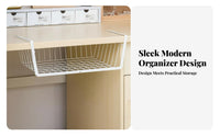 beneath-surface Wire Basket Space-Saving insertable Wire Basket Multi-Functional