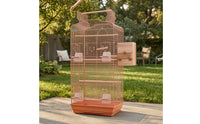 Bird Cage with Pull-out Tray Large Tall Avian Habitat Cage Sturdy for Breeding
