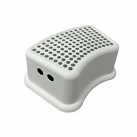 Anti-Slip adaptable Low Stool Lightweight slim Stability Step space-saving Footrest Sturdy Construction for Children, Office Workers, Bathroom, Under Desk, Kitchen, Living Room