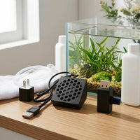 Lowers Water Temperature Aquarium Defogging Fan Quiet Operation Aquatic Aquarium Cooling Fan for Summer, Bedroom, Office