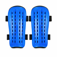 Hard Shell Soccer Shin Guards Ventilated Molded Shin Guards Elastic Straps Leg Protection Contoured for Football