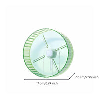 Bird Running Wheel Smooth Rotation Parrot Exercise Wheel Non-Slip Surface Silent Bird Rotator