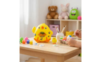 Rotating Action Chick Egg Decorator Machine Easter Egg Easy to Use Great Gift for Children, Toddlers, Preschoolers, Holiday Activities, Party Activity