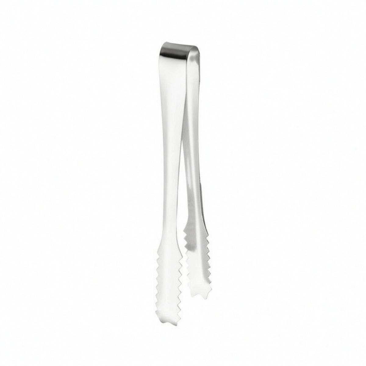 Stainless Steel Ice Tongs Lightweight Fine Tweezer Tongs Compact Utensil Rust Proof for Bartenders, Hosts, Home Bar Party, Kitchen