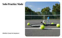 Automatic Rebound Tennis Ball Practice Device with String High Elasticity Solo Tennis Practice Device Long-Lasting for Beginners, Adults