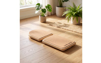 Wooden Foot Stretch Portable Ankle Stretcher Compact Fitness Equipment for Home Gym, Flexibility Discipline Studio