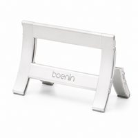 Cutting Board Stand, For Rental Kitchens, Anti-Slip, Aluminum Alloy, Matte Finish, Space-Saving, Freestanding