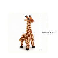 Giraffe Stuffed Toy Cuddly Giraffe Stuffed Toy Soft Standing for Children, Playroom, Nursery