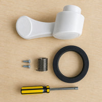 Rv Toilet Pedal Flush Replacement Kit Easy to Install Rv Foot-Operated Flush Pedal Replacement Wear-Resistant KitResistant for Campervan