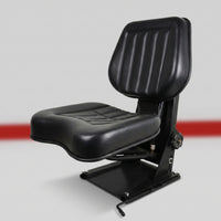 Agricultural Vehicle Seat with Shock-Absorbing Padded Seat Adjustable for Farmers, Agricultural Vehicles