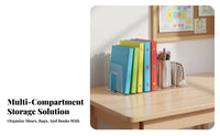 Clear Acrylic Shelf Divider Versatile Clear Shoe Separator Space Saving Acrylic Cabinet Partition for Students, Homeowners, Bedroom, Desk, Kitchen