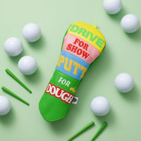 Driver Headcover Patchwork Golf Driver Cover for Golfers