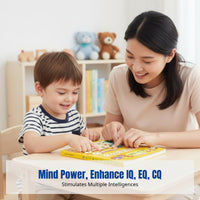 Brain Development Activity Book, Maze Game, Parent-Child Interactive, Thinking Skills Training for Kids Ages 2-6